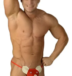 Tanga Less Chanchito Rojo