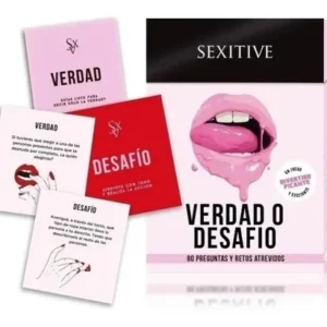Juego de cartas Verdad Desafío: Retos Atrevidos