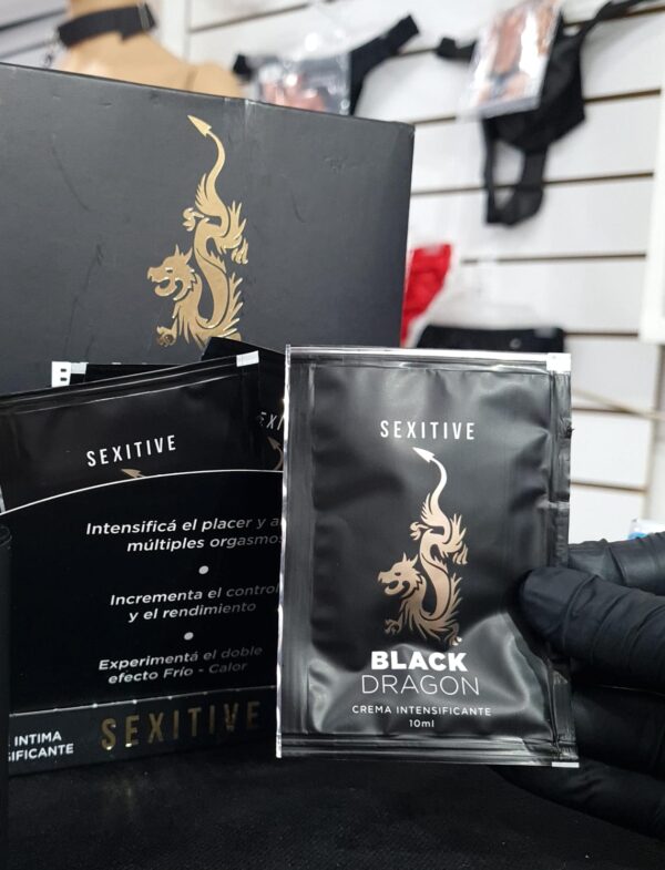 Pouch Crema Intensificante Black Dragon 10ml