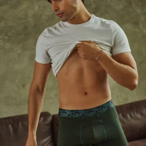 Boxer largo alg/lyc elast camuflado