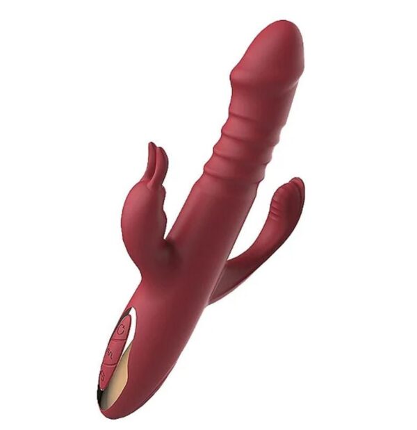 Vibrador de punto g y clitoris con estimulador ana