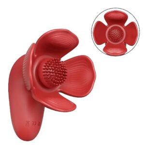 vibrador de pechos con forma de rosa vecna alwup