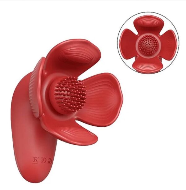vibrador de pechos con forma de rosa vecna alwup