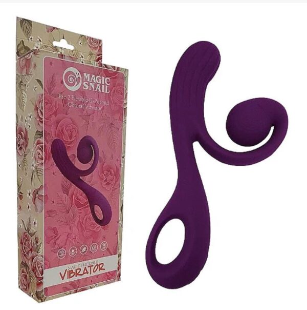 vibrador de punto g y clitoris magic snail - Image 2
