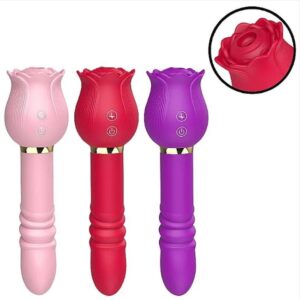vibrador de punto g y clitoris - rosa - christine