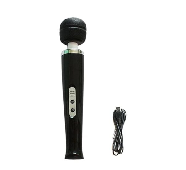 Vibrador varita magica recargable 10v