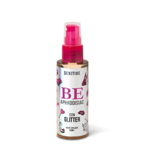 Body Splash con feromonas y glitter BE aphrodisiac