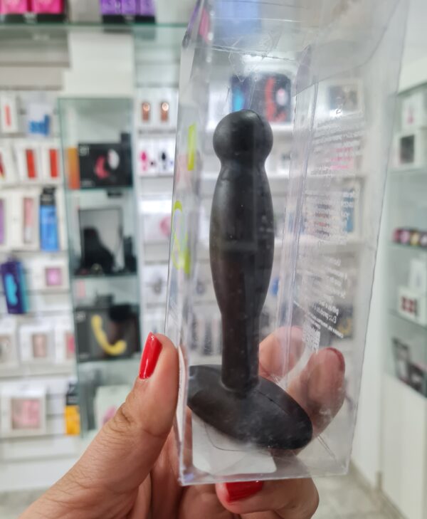 Plug Anal Smooth Nano S Negro