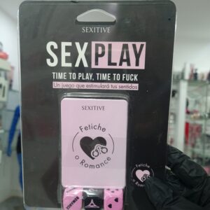 Cartas y Dados Juego Sexplay fetiche o romance