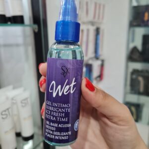 Gel Lubricante Wet Ice Fresh Extra Time Ret 75ml