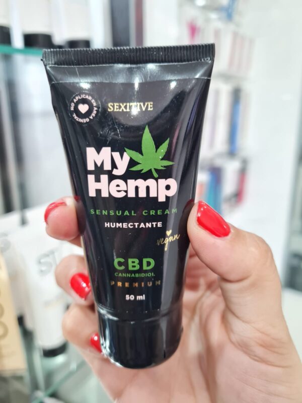 Crema Sensual My Hemp Humectante 50 ml Sexitive