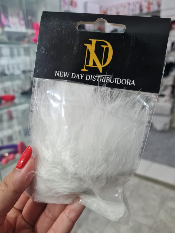Pezoneras pompon blanco