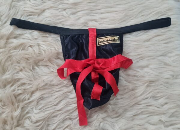 Tanga Less Masculina Cinta De Regalo NR Pasionel