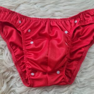 Slip Masculino Trasero Abierto Roja Pasionel