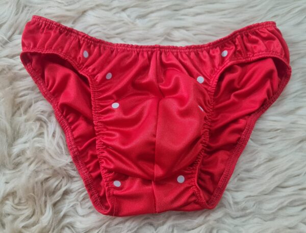 Slip Masculino Trasero Abierto Roja Pasionel