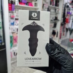 Plug anal con vibro flecha de amor