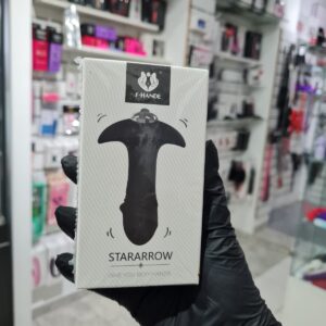 Plug anal con vibro flecha estrella