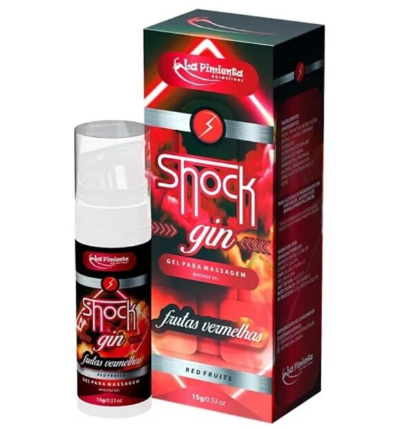 Gel shock gin frutos rojos