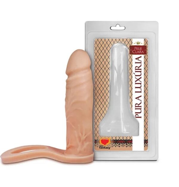 Anillo con dildo anal 12,4x3cm