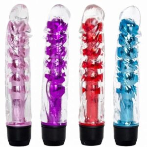 Vibrador personal con cubierta texturizada azul 2