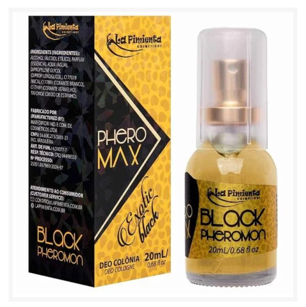 Perfume phero max exotic black unisex 20ml