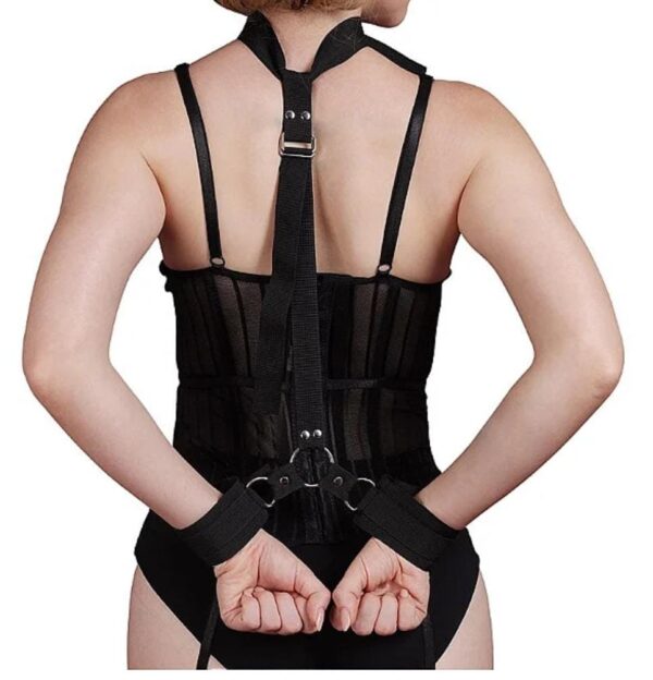 Kit bondage esposas con cadenas y cuello - Image 2
