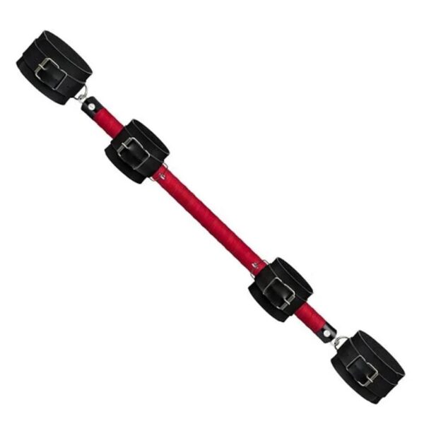 Separador duo 60cm esposas y tobillera rojo - Image 2