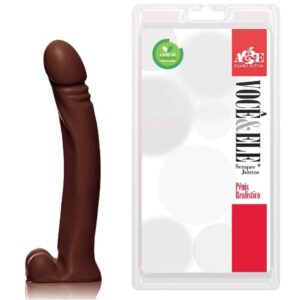 Dildo destructor 29x4cm marron