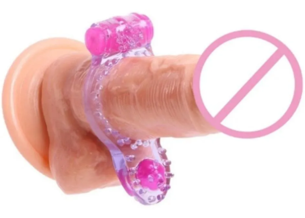 anillo vibrador con perla - si