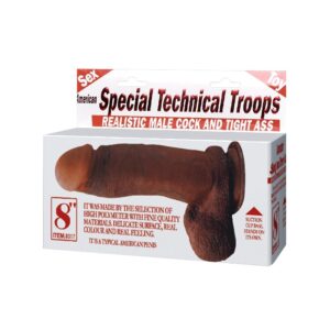 Dildo realistico transparente