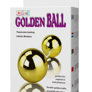 Bolas dobles doradas estim zona g y anal