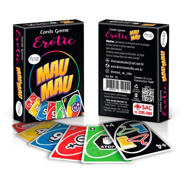Juego de cartas mau mau UNO