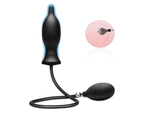 Plug anal inflable 11,5x3,5cm