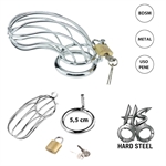 Cinto de castidad masculino metal