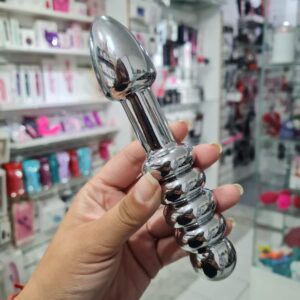 Plug doble punta metalico